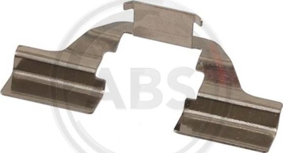 A.B.S. 1684Q - Accessory Kit for disc brake Pads parts5.com