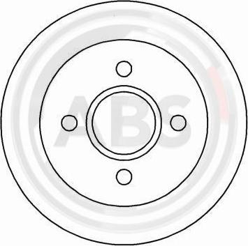 A.B.S. 16375 - Brake Disc parts5.com