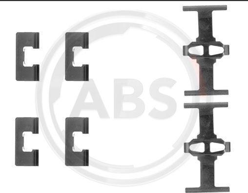 A.B.S. 1092Q - Zestaw akcesoriów, klocki hamulcowe parts5.com