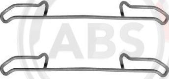 A.B.S. 1085Q - Zubehörsatz, Scheibenbremsbelag parts5.com