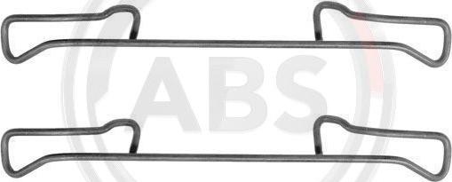 A.B.S. 1150Q - Accessory Kit for disc brake Pads parts5.com