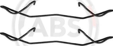 A.B.S. 1180Q - Kit de accesorios, pastillas de frenos parts5.com