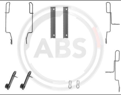 A.B.S. 1188Q - Kompletni pribor,torna obloga kolutne zavore parts5.com