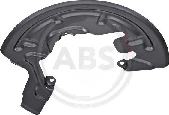 A.B.S. 11234 - Lim za zaštitu od prskanja, kočni disk parts5.com