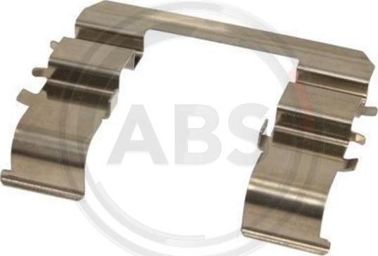 A.B.S. 1744Q - Zubehörsatz, Scheibenbremsbelag parts5.com