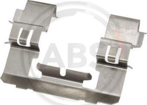 A.B.S. 1742Q - Set accesorii, placute frana parts5.com