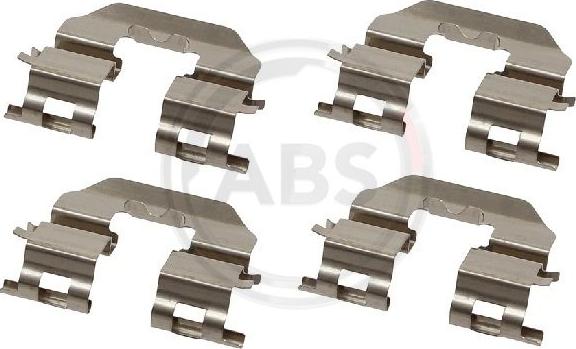 A.B.S. 1780Q - Tartozékkészlet, tárcsafékbetét parts5.com