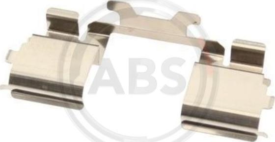 A.B.S. 1725Q - Kit de accesorios, pastillas de frenos parts5.com