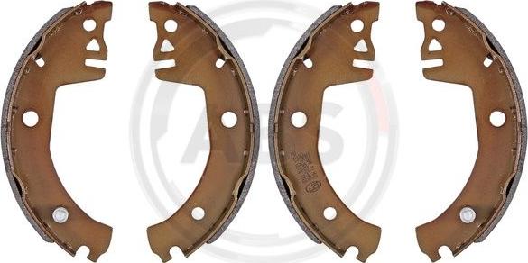 A.B.S. 8911 - Fékpofakészlet parts5.com