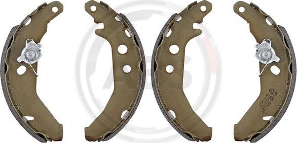 A.B.S. 8855 - Fékpofakészlet parts5.com