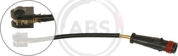 A.B.S. 39634 - Warning Contact, brake pad wear parts5.com