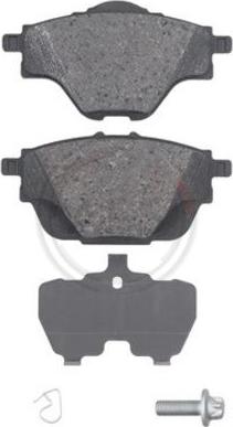 A.B.S. 35019 - Brake Pad Set, disc brake parts5.com