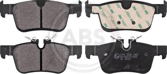 A.B.S. 35192 - Brake Pad Set, disc brake parts5.com