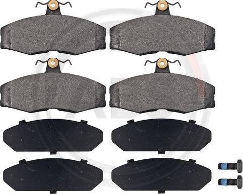 A.B.S. 36516 - Brake Pad Set, disc brake parts5.com