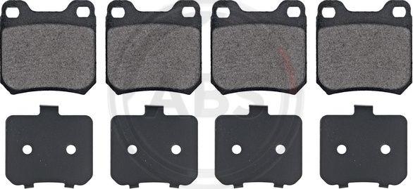 A.B.S. 36624/1 - Brake Pad Set, disc brake parts5.com