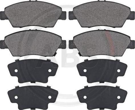 A.B.S. 36831 - Brake Pad Set, disc brake parts5.com