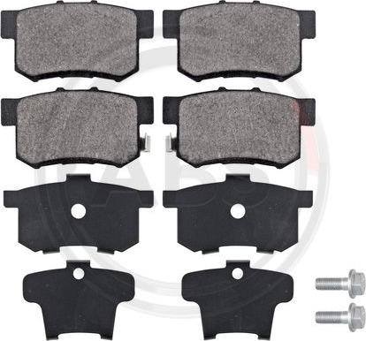 A.B.S. 36712 - Brake Pad Set, disc brake parts5.com