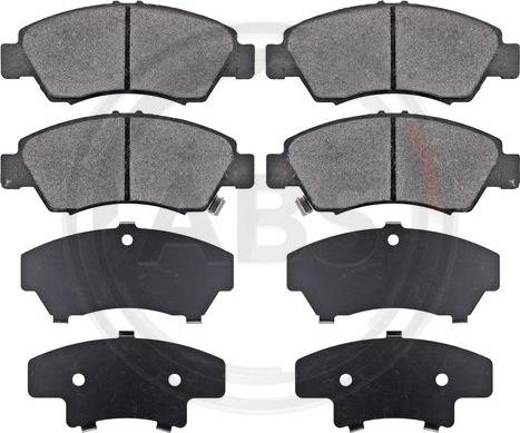 A.B.S. 36784 - Brake Pad Set, disc brake parts5.com