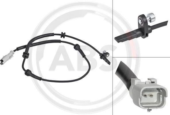 A.B.S. 30525 - Senzor, broj okretaja kotača parts5.com