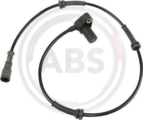 A.B.S. 30033 - Sensor, revoluciones de la rueda parts5.com