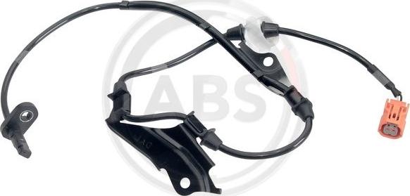 A.B.S. 30814 - Czujnik, prędkość obrotowa koła parts5.com