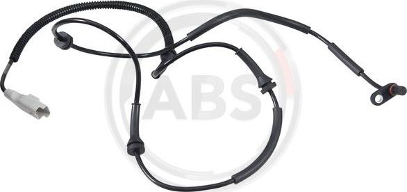 A.B.S. 30816 - Sensor, wheel speed parts5.com