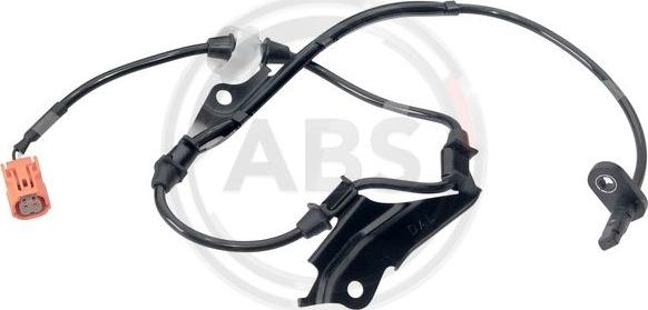 A.B.S. 30813 - Czujnik, prędkość obrotowa koła parts5.com