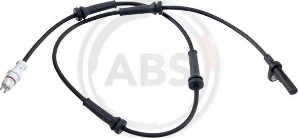 A.B.S. 30772 - Sensor, wheel speed parts5.com