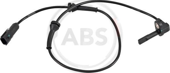 A.B.S. 31578 - Sensor, wheel speed parts5.com