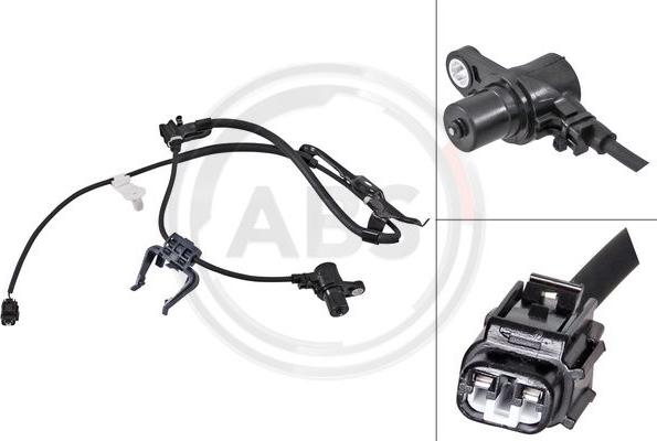 A.B.S. 31676 - Senzor, broj okretaja kotača parts5.com