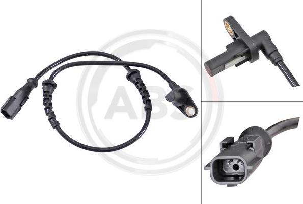 A.B.S. 31212 - Tekerlek hız sensörü parts5.com