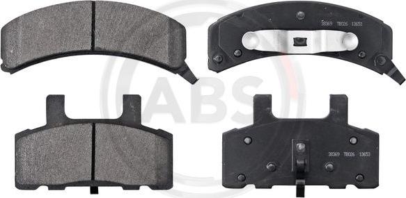 A.B.S. 38369 - Brake Pad Set, disc brake parts5.com