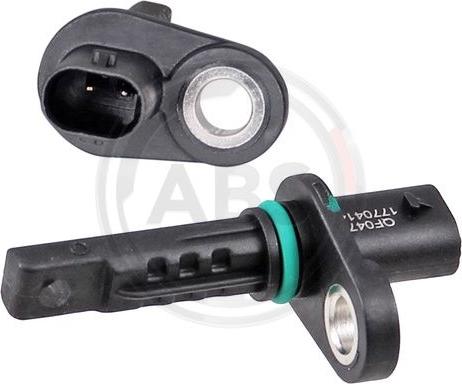 A.B.S. 32076 - Sensor, wheel speed parts5.com