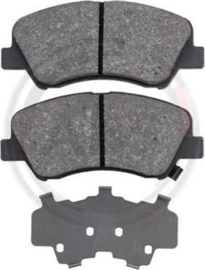 A.B.S. 37916 - Brake Pad Set, disc brake parts5.com