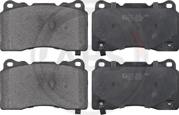 A.B.S. 37447 - Brake Pad Set, disc brake parts5.com