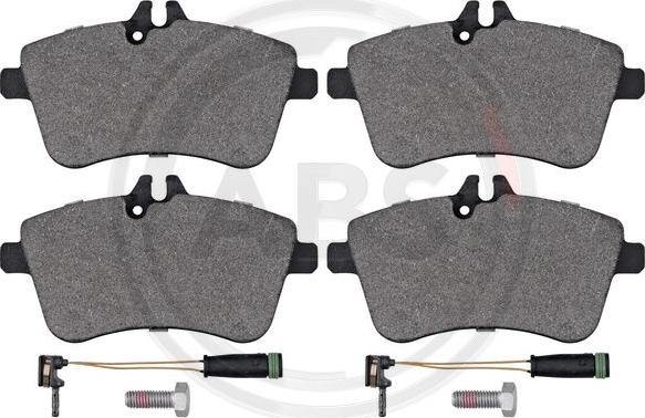 A.B.S. 37457 - Brake Pad Set, disc brake parts5.com