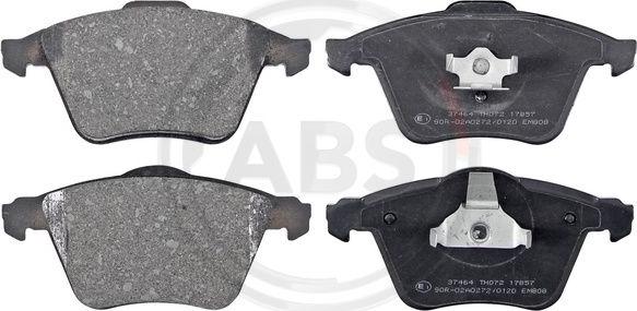 A.B.S. 37464 - Piduriklotsi komplekt,ketaspidur parts5.com