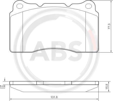 A.B.S. 37479 - Brake Pad Set, disc brake parts5.com