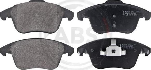 A.B.S. 37599 - Kit de plaquettes de frein, frein à disque parts5.com