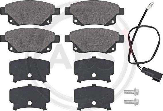 A.B.S. 37560 - Set placute frana,frana disc parts5.com