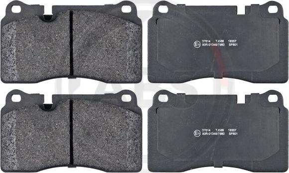 A.B.S. 37614 - Brake Pad Set, disc brake parts5.com