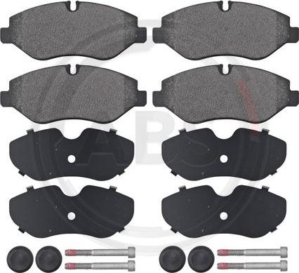 A.B.S. 37633 - Brake Pad Set, disc brake parts5.com