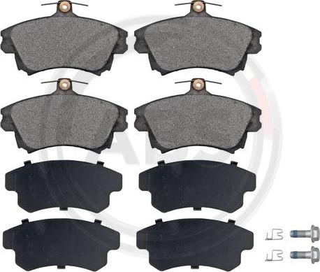 A.B.S. 37020 - Brake Pad Set, disc brake parts5.com