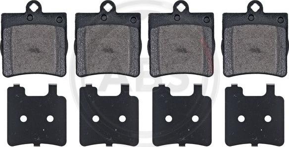 A.B.S. 37021 - Brake Pad Set, disc brake parts5.com