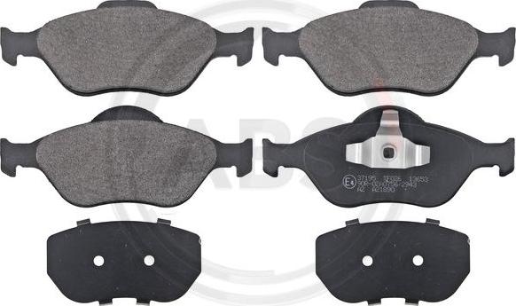 A.B.S. 37195 - Brake Pad Set, disc brake parts5.com