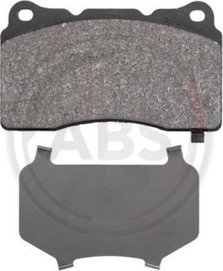 A.B.S. 37857 - Brake Pad Set, disc brake parts5.com