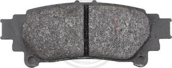 A.B.S. 37815 - Brake Pad Set, disc brake parts5.com