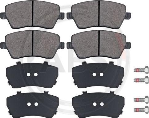 A.B.S. 37395 - Brake Pad Set, disc brake parts5.com