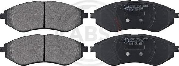 A.B.S. 37352 - Brake Pad Set, disc brake parts5.com