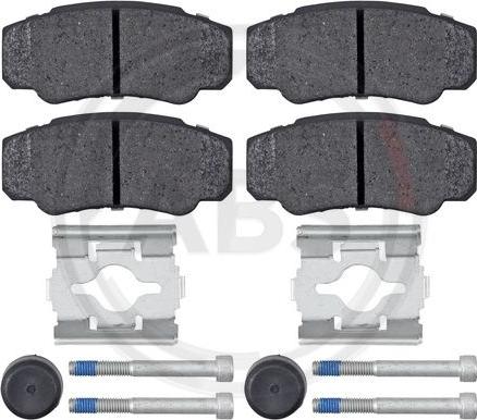 A.B.S. 37333 - Set placute frana,frana disc parts5.com